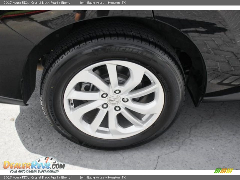 2017 Acura RDX Crystal Black Pearl / Ebony Photo #11