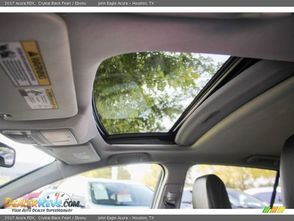 2017 Acura RDX Crystal Black Pearl / Ebony Photo #17