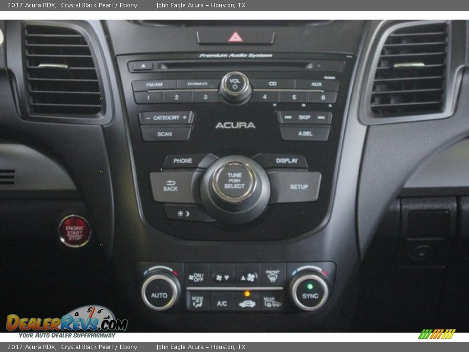 2017 Acura RDX Crystal Black Pearl / Ebony Photo #30