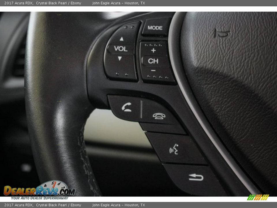 2017 Acura RDX Crystal Black Pearl / Ebony Photo #36
