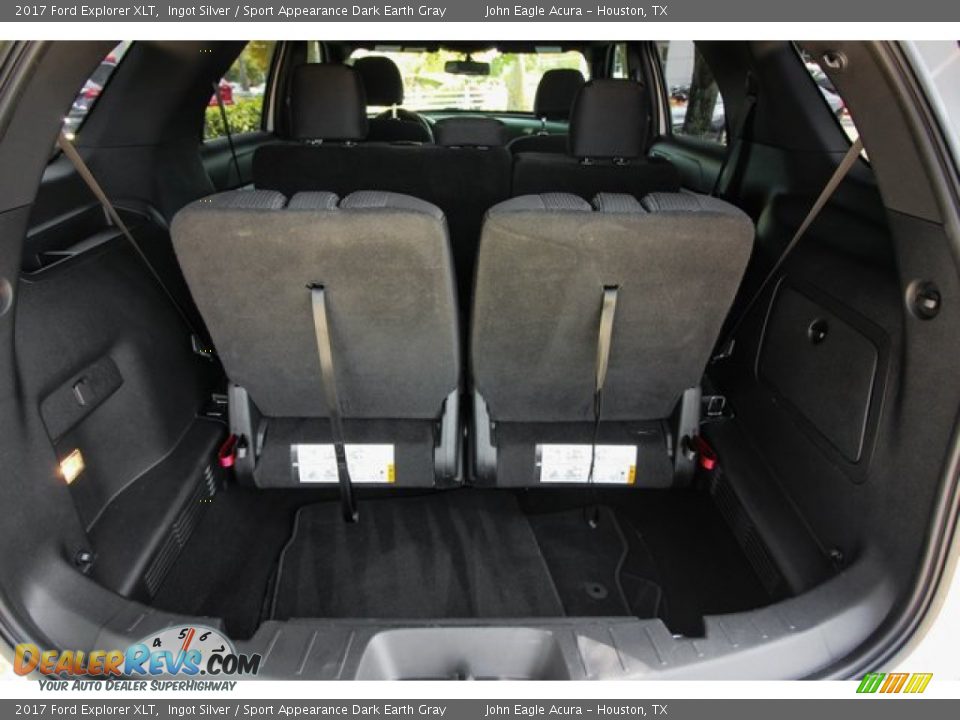 2017 Ford Explorer XLT Ingot Silver / Sport Appearance Dark Earth Gray Photo #22