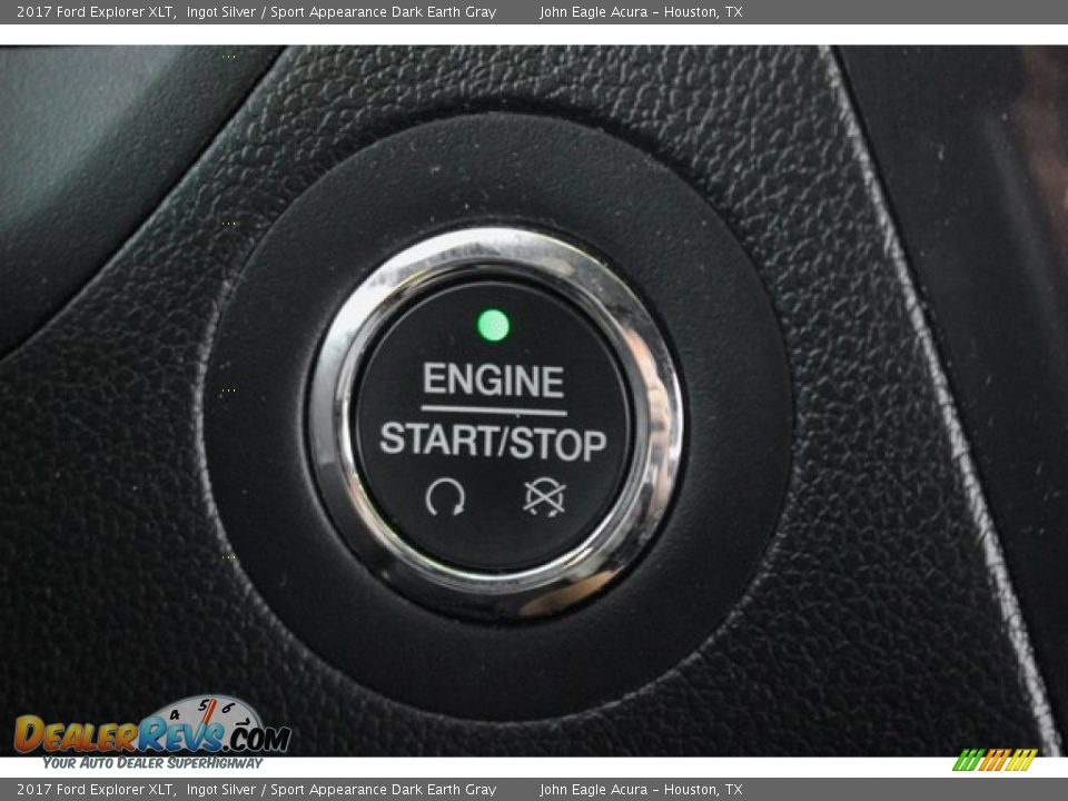 2017 Ford Explorer XLT Ingot Silver / Sport Appearance Dark Earth Gray Photo #33