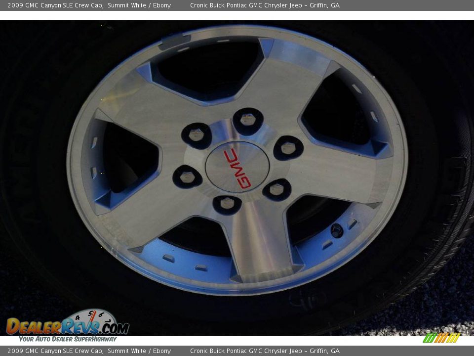 2009 GMC Canyon SLE Crew Cab Summit White / Ebony Photo #9