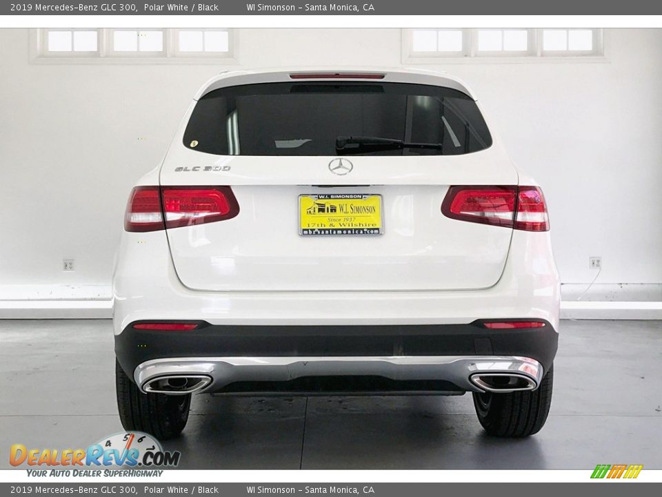 2019 Mercedes-Benz GLC 300 Polar White / Black Photo #3