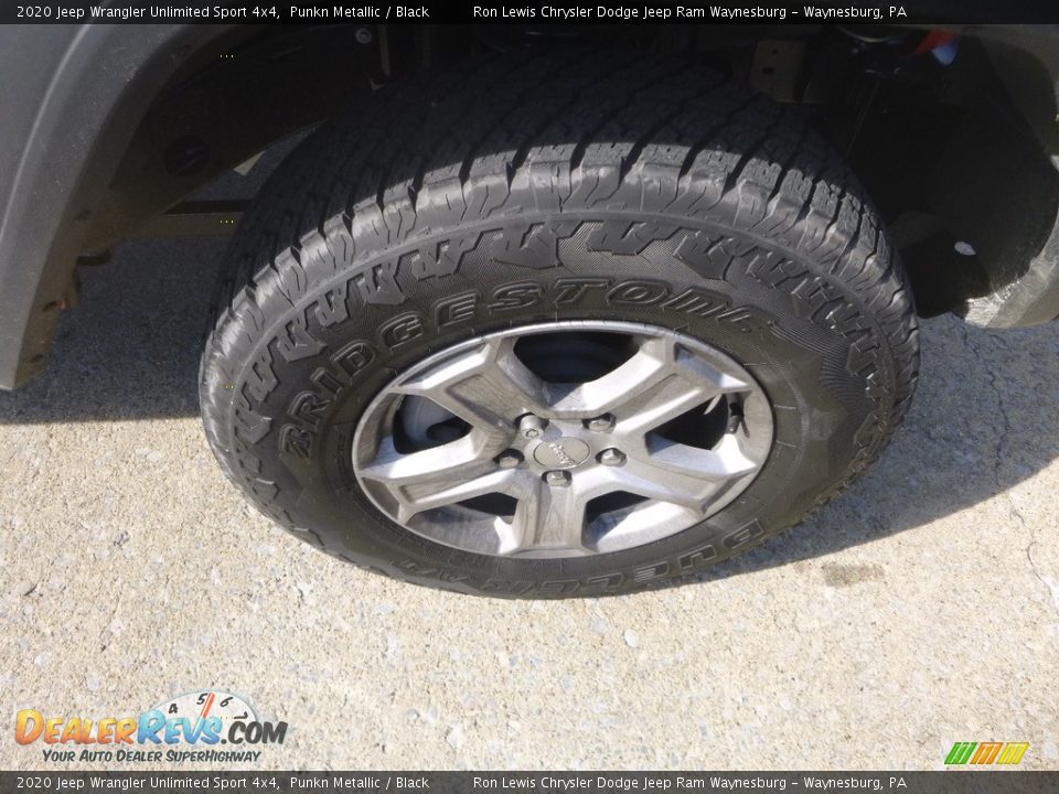 2020 Jeep Wrangler Unlimited Sport 4x4 Punkn Metallic / Black Photo #9