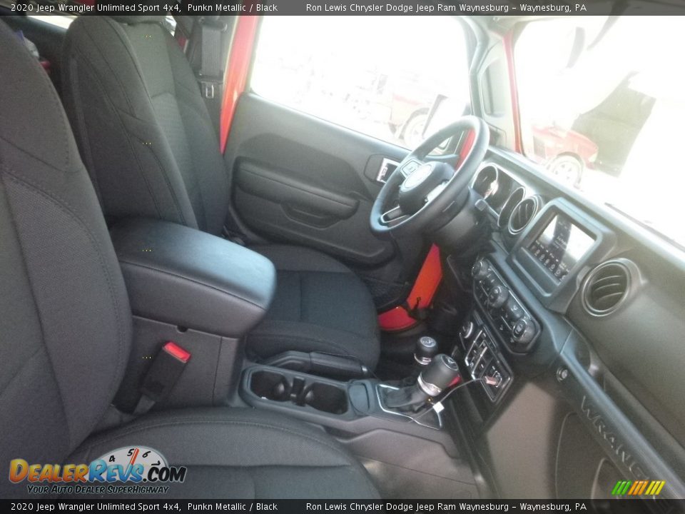 2020 Jeep Wrangler Unlimited Sport 4x4 Punkn Metallic / Black Photo #10
