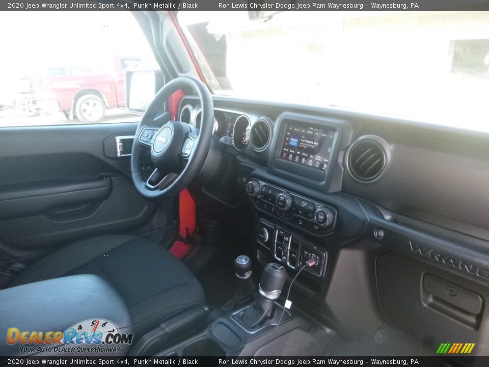 2020 Jeep Wrangler Unlimited Sport 4x4 Punkn Metallic / Black Photo #11