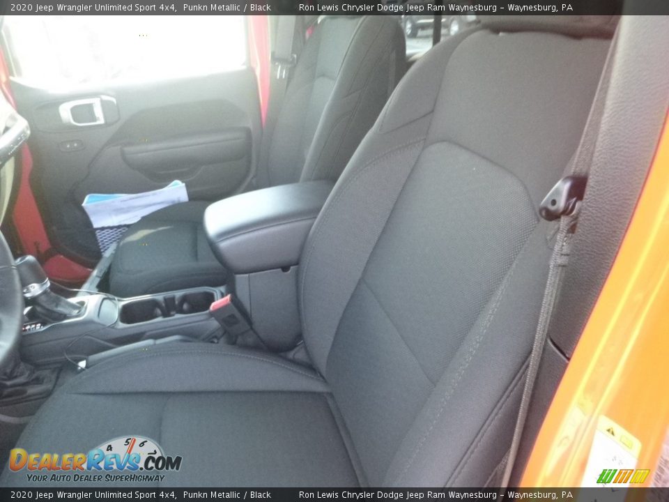 2020 Jeep Wrangler Unlimited Sport 4x4 Punkn Metallic / Black Photo #12