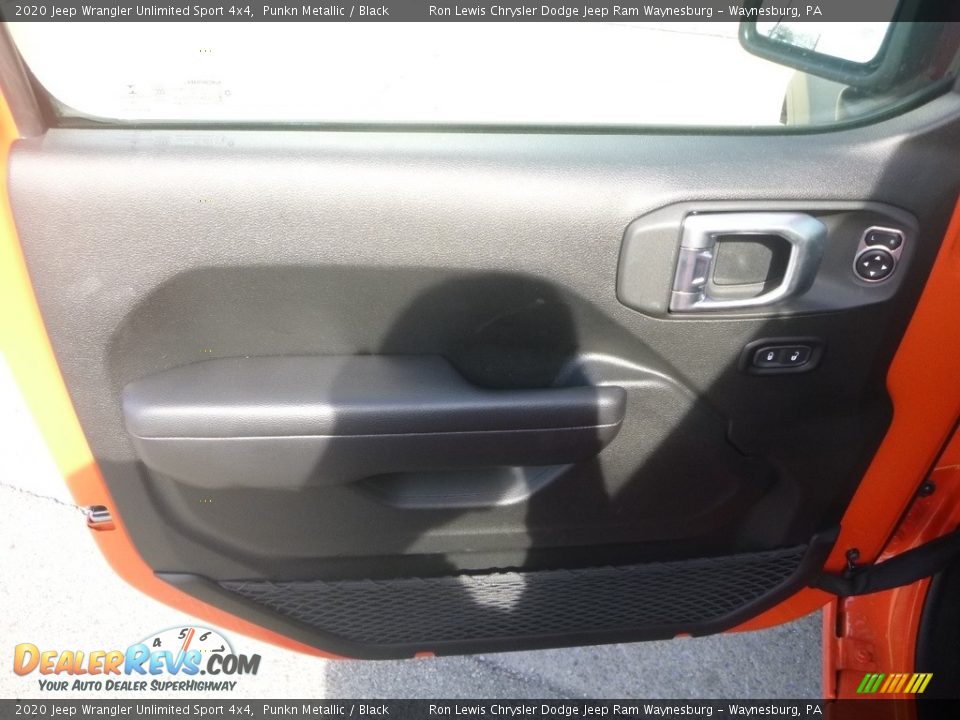 2020 Jeep Wrangler Unlimited Sport 4x4 Punkn Metallic / Black Photo #13