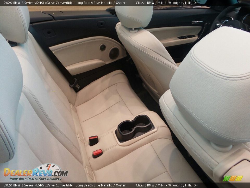 Rear Seat of 2020 BMW 2 Series M240i xDrive Convertible Photo #4