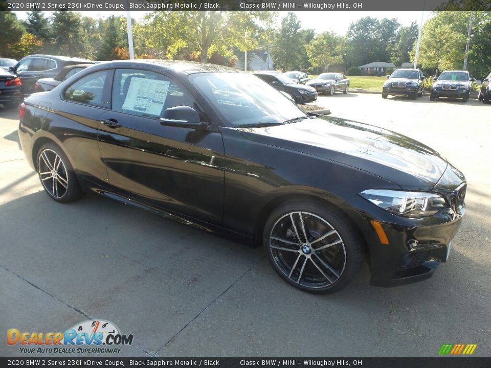 2020 BMW 2 Series 230i xDrive Coupe Black Sapphire Metallic / Black Photo #1