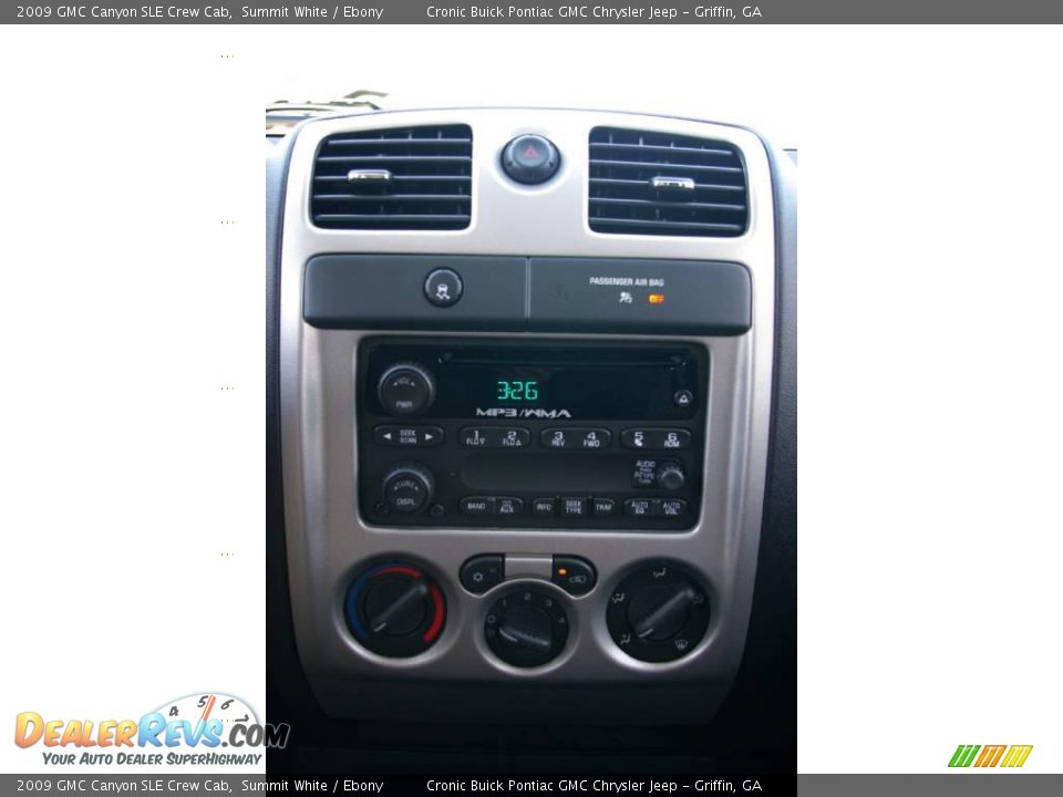 2009 GMC Canyon SLE Crew Cab Summit White / Ebony Photo #19