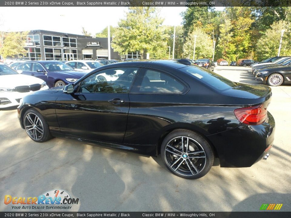 Black Sapphire Metallic 2020 BMW 2 Series 230i xDrive Coupe Photo #5