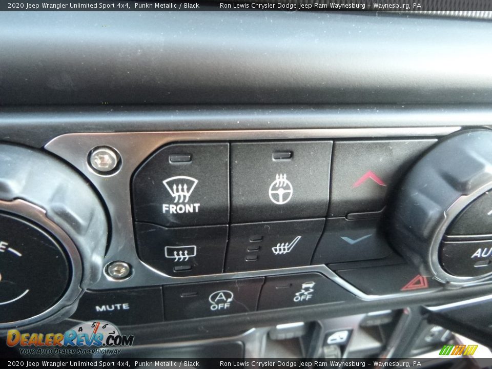 2020 Jeep Wrangler Unlimited Sport 4x4 Punkn Metallic / Black Photo #17