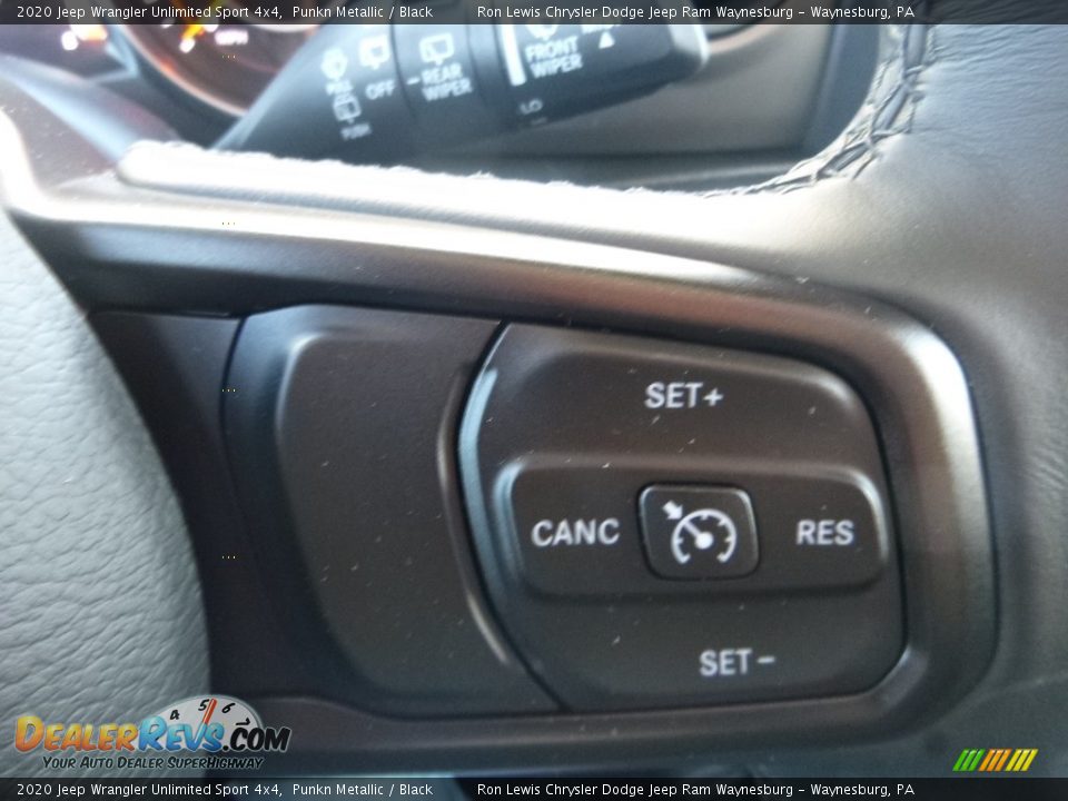 2020 Jeep Wrangler Unlimited Sport 4x4 Punkn Metallic / Black Photo #18