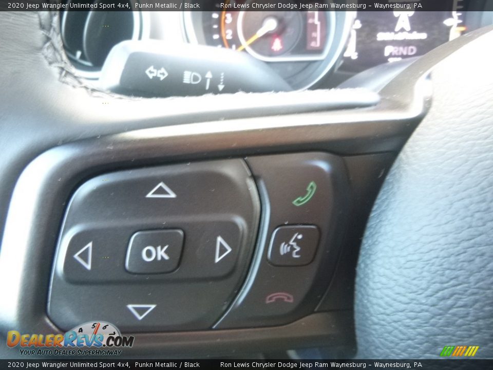 2020 Jeep Wrangler Unlimited Sport 4x4 Punkn Metallic / Black Photo #19
