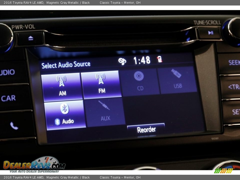 2016 Toyota RAV4 LE AWD Magnetic Gray Metallic / Black Photo #10