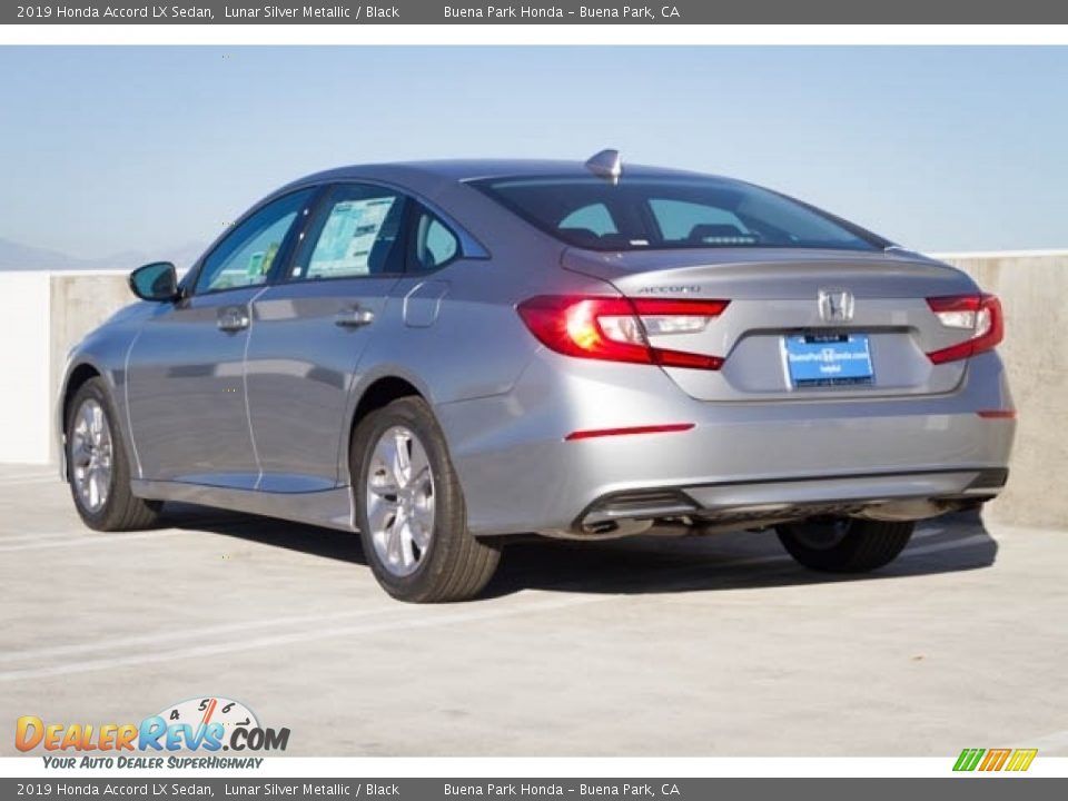 2019 Honda Accord LX Sedan Lunar Silver Metallic / Black Photo #2