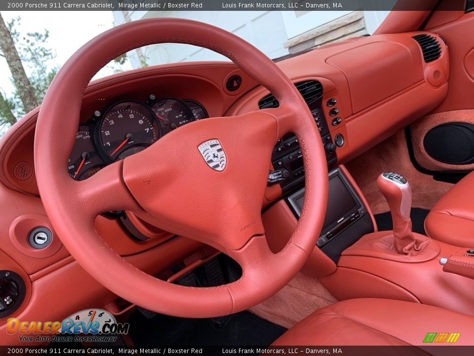 2000 Porsche 911 Carrera Cabriolet Steering Wheel Photo #36