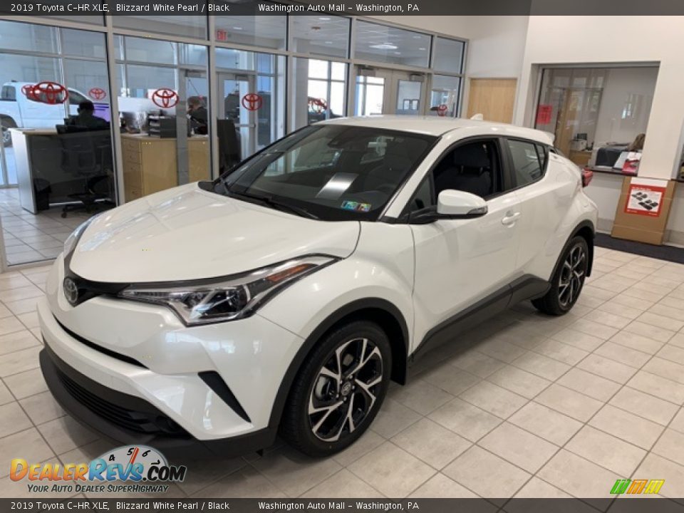 2019 Toyota C-HR XLE Blizzard White Pearl / Black Photo #4