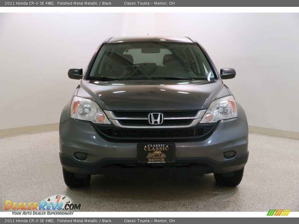 2011 Honda CR-V SE 4WD Polished Metal Metallic / Black Photo #2