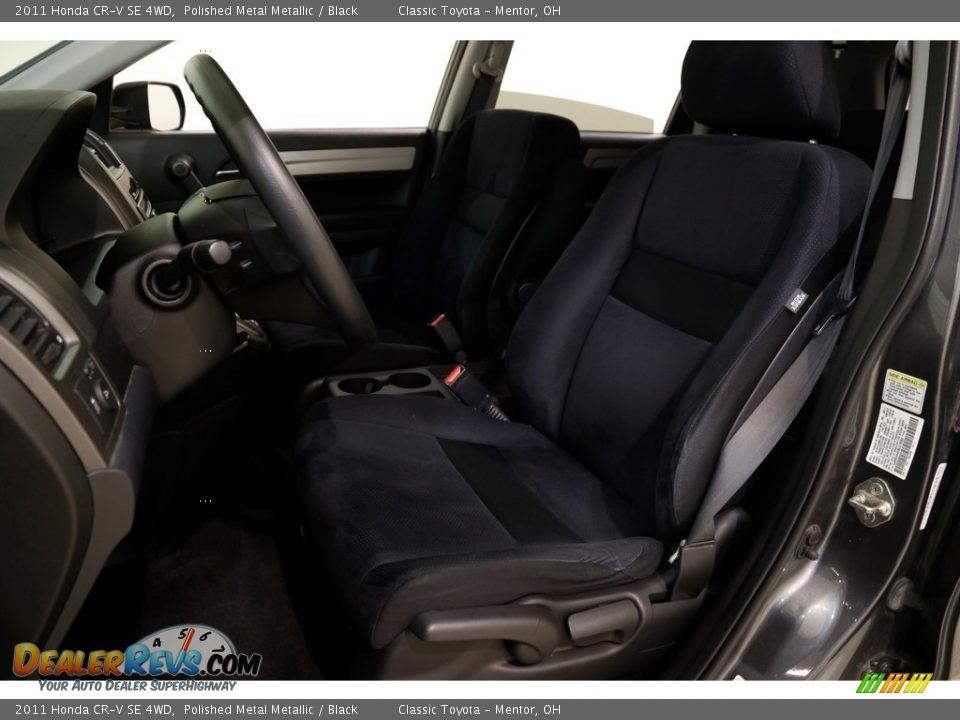 2011 Honda CR-V SE 4WD Polished Metal Metallic / Black Photo #5