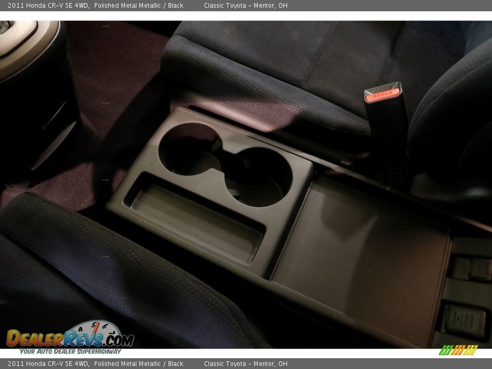 2011 Honda CR-V SE 4WD Polished Metal Metallic / Black Photo #10