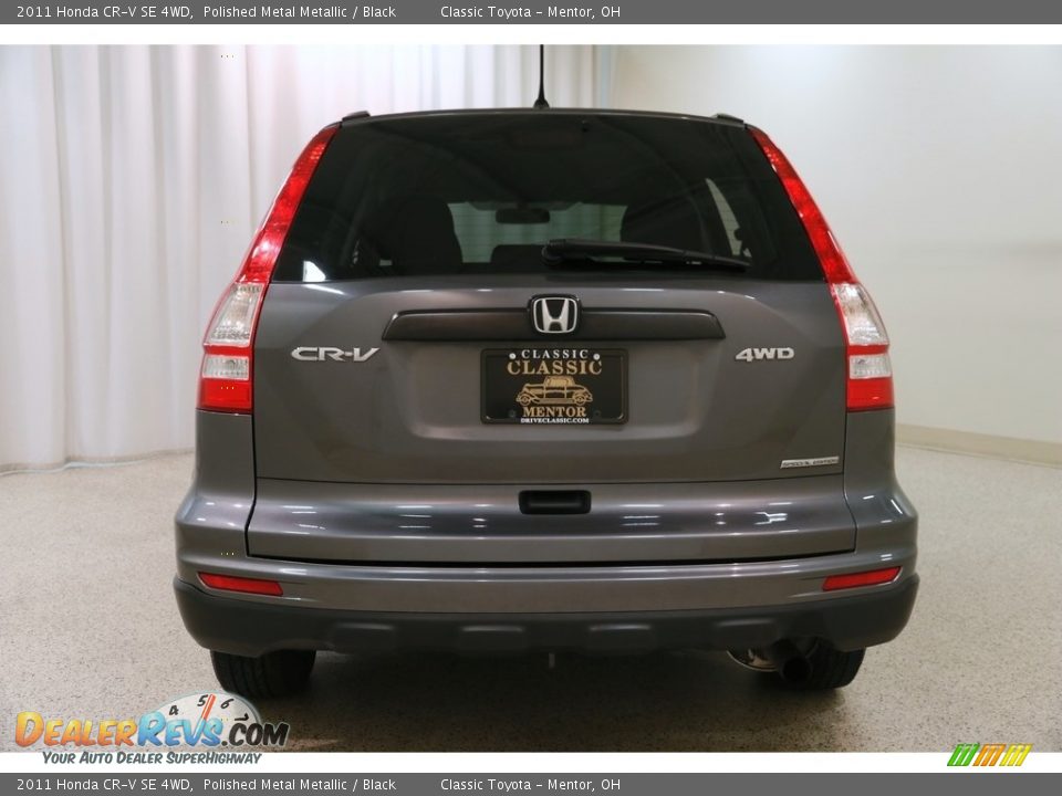 2011 Honda CR-V SE 4WD Polished Metal Metallic / Black Photo #14