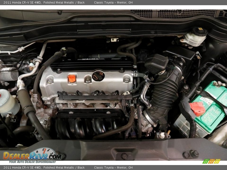 2011 Honda CR-V SE 4WD Polished Metal Metallic / Black Photo #15