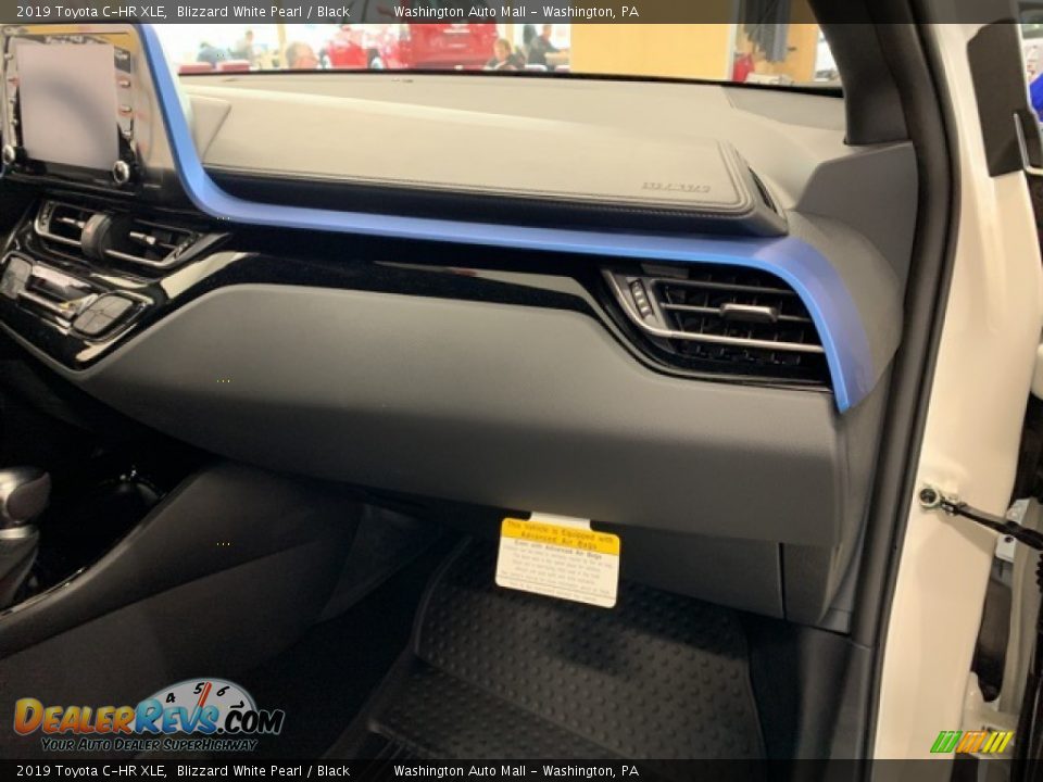 2019 Toyota C-HR XLE Blizzard White Pearl / Black Photo #27
