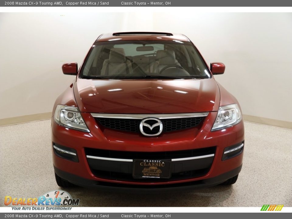 2008 Mazda CX-9 Touring AWD Copper Red Mica / Sand Photo #2