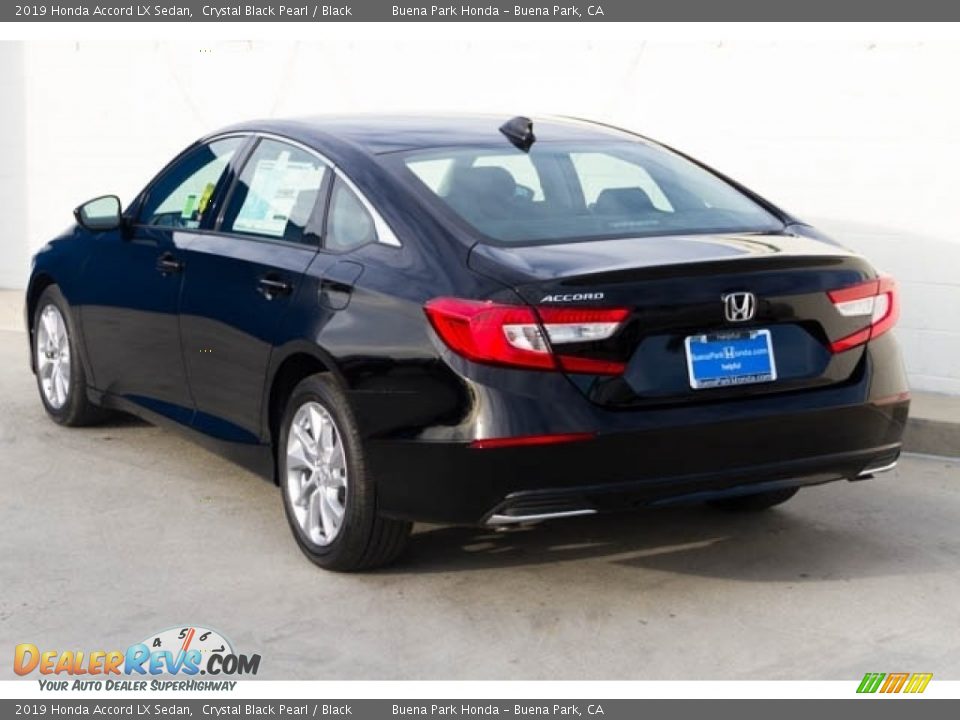 2019 Honda Accord LX Sedan Crystal Black Pearl / Black Photo #2