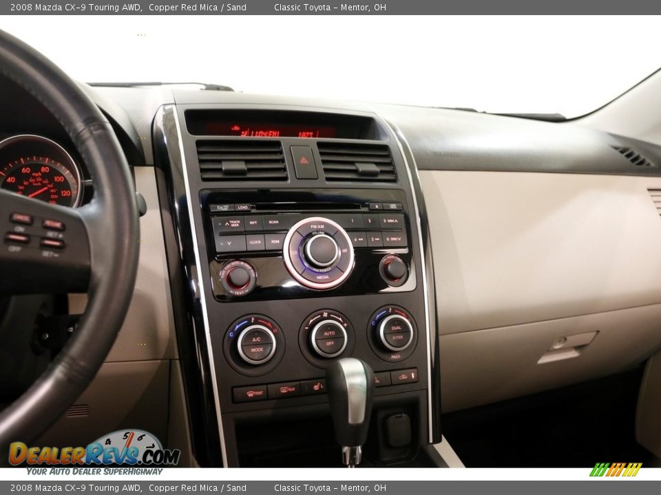 2008 Mazda CX-9 Touring AWD Copper Red Mica / Sand Photo #9