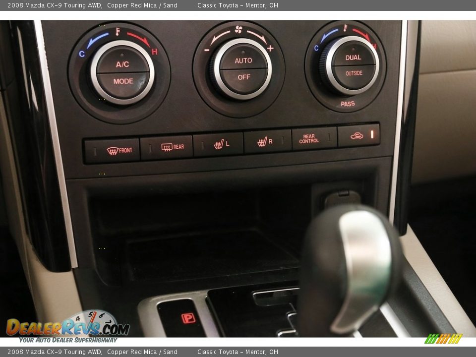 2008 Mazda CX-9 Touring AWD Copper Red Mica / Sand Photo #11