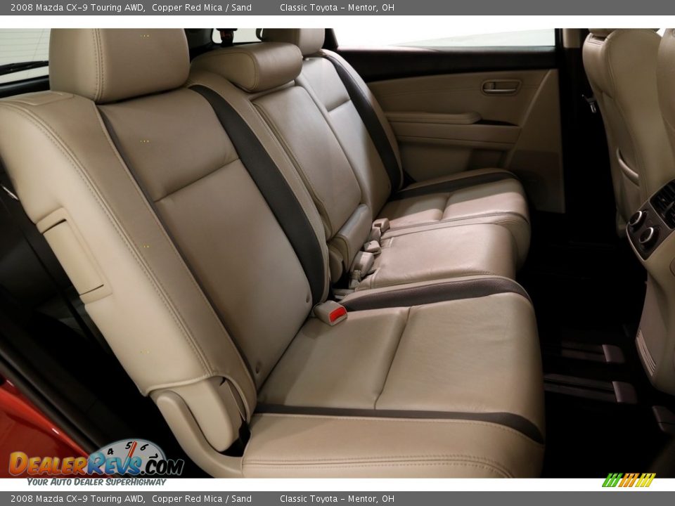 2008 Mazda CX-9 Touring AWD Copper Red Mica / Sand Photo #14