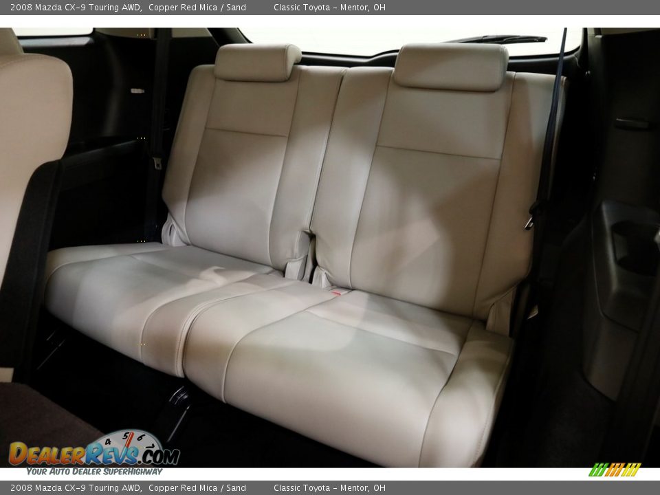2008 Mazda CX-9 Touring AWD Copper Red Mica / Sand Photo #16