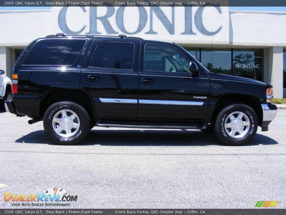 2005 GMC Yukon SLT Onyx Black / Pewter/Dark Pewter Photo #1