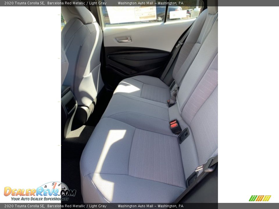 2020 Toyota Corolla SE Barcelona Red Metallic / Light Gray Photo #17