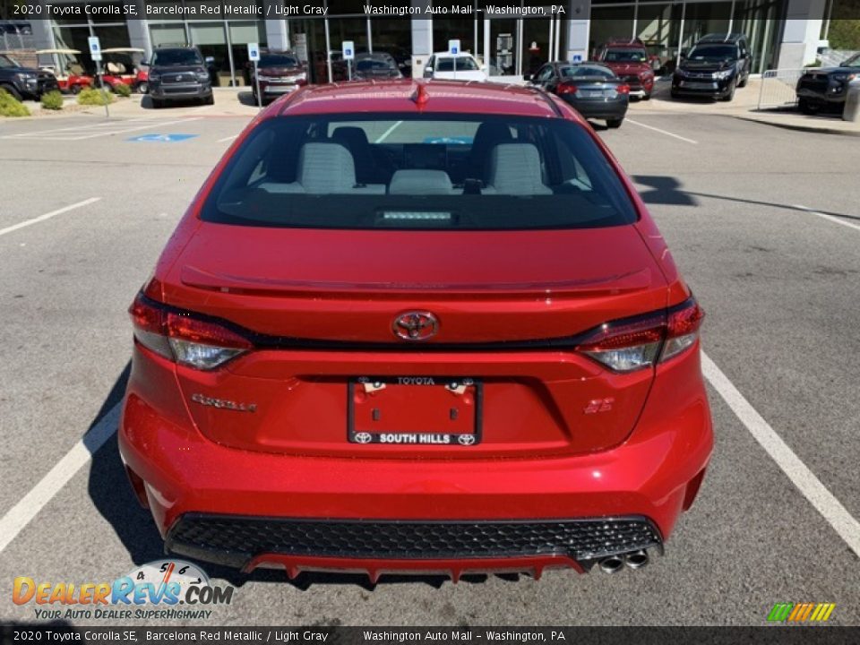 2020 Toyota Corolla SE Barcelona Red Metallic / Light Gray Photo #19