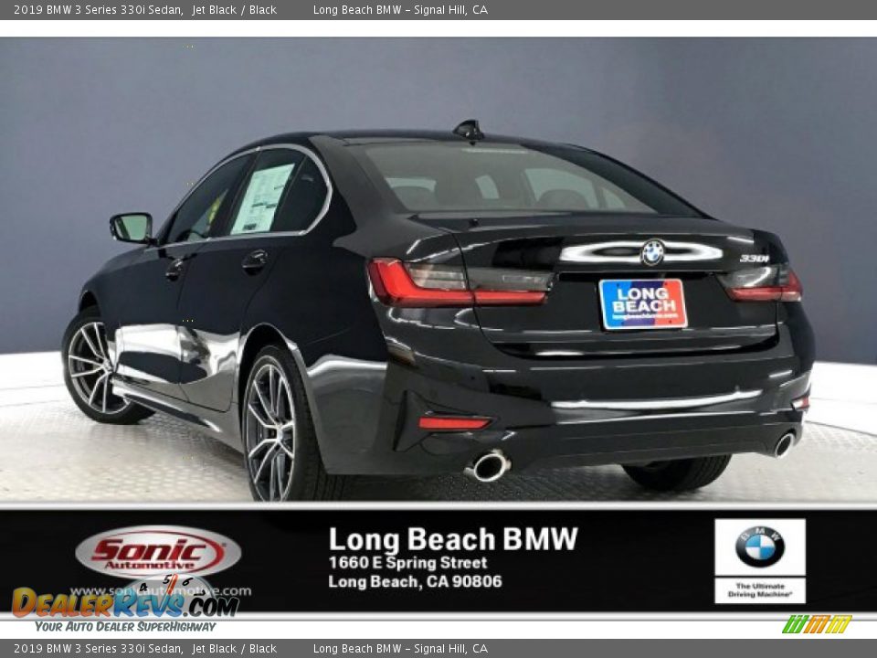 2019 BMW 3 Series 330i Sedan Jet Black / Black Photo #2