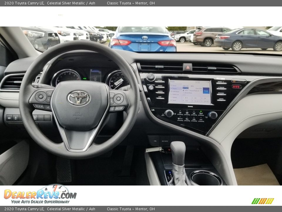 2020 Toyota Camry LE Celestial Silver Metallic / Ash Photo #4