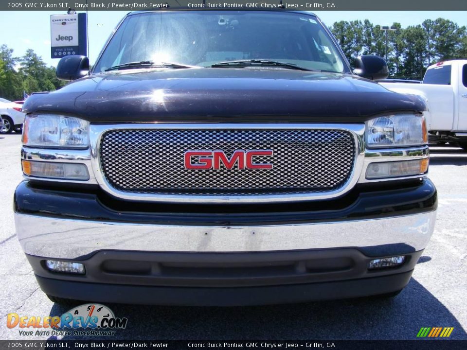 2005 GMC Yukon SLT Onyx Black / Pewter/Dark Pewter Photo #3