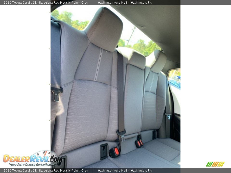 2020 Toyota Corolla SE Barcelona Red Metallic / Light Gray Photo #24