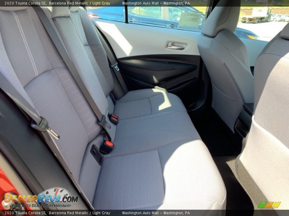 2020 Toyota Corolla SE Barcelona Red Metallic / Light Gray Photo #25