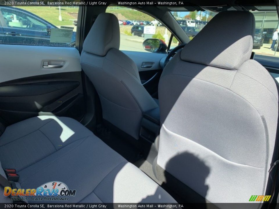 2020 Toyota Corolla SE Barcelona Red Metallic / Light Gray Photo #26