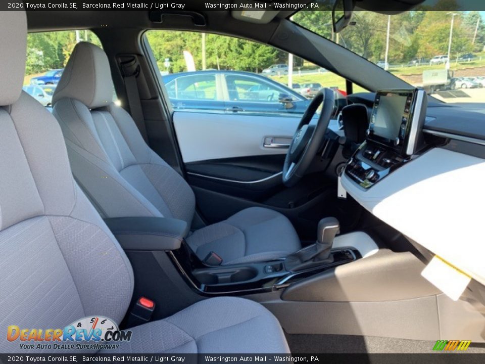 2020 Toyota Corolla SE Barcelona Red Metallic / Light Gray Photo #28