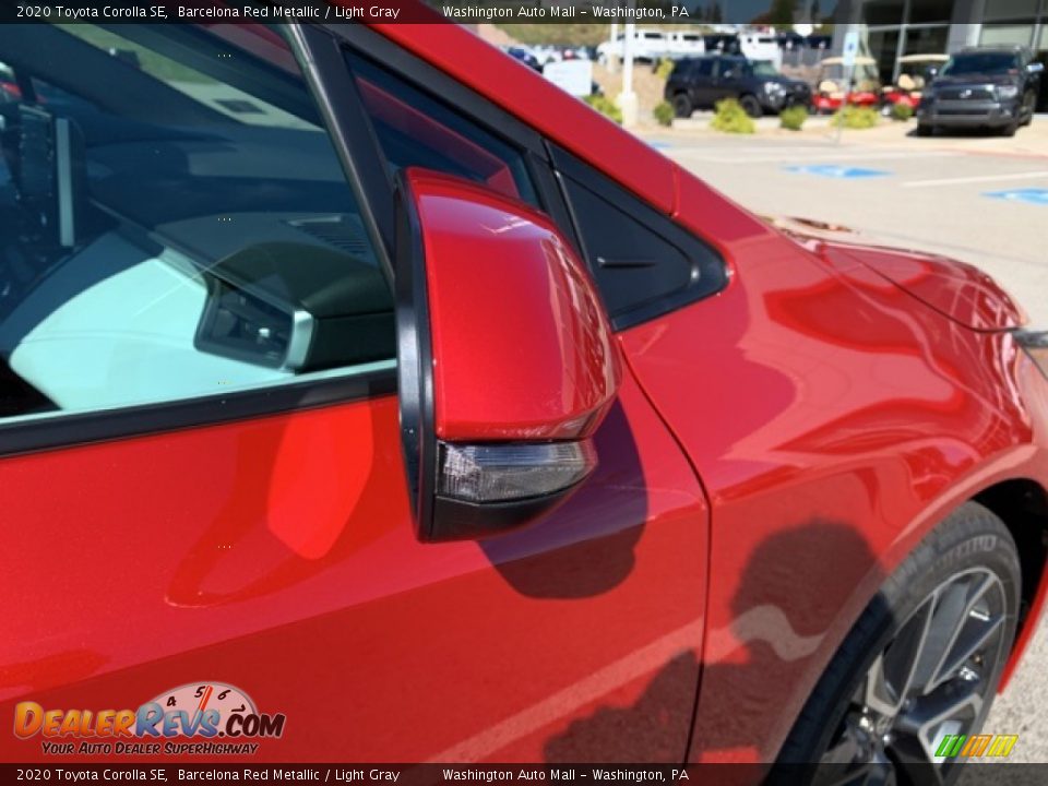 2020 Toyota Corolla SE Barcelona Red Metallic / Light Gray Photo #31