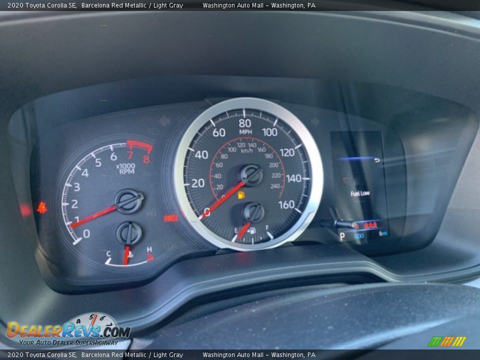 2020 Toyota Corolla SE Gauges Photo #33