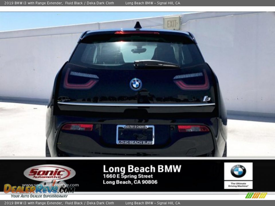 2019 BMW i3 with Range Extender Fluid Black / Deka Dark Cloth Photo #3