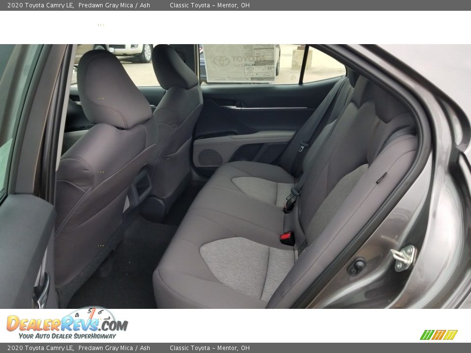 Rear Seat of 2020 Toyota Camry LE Photo #3